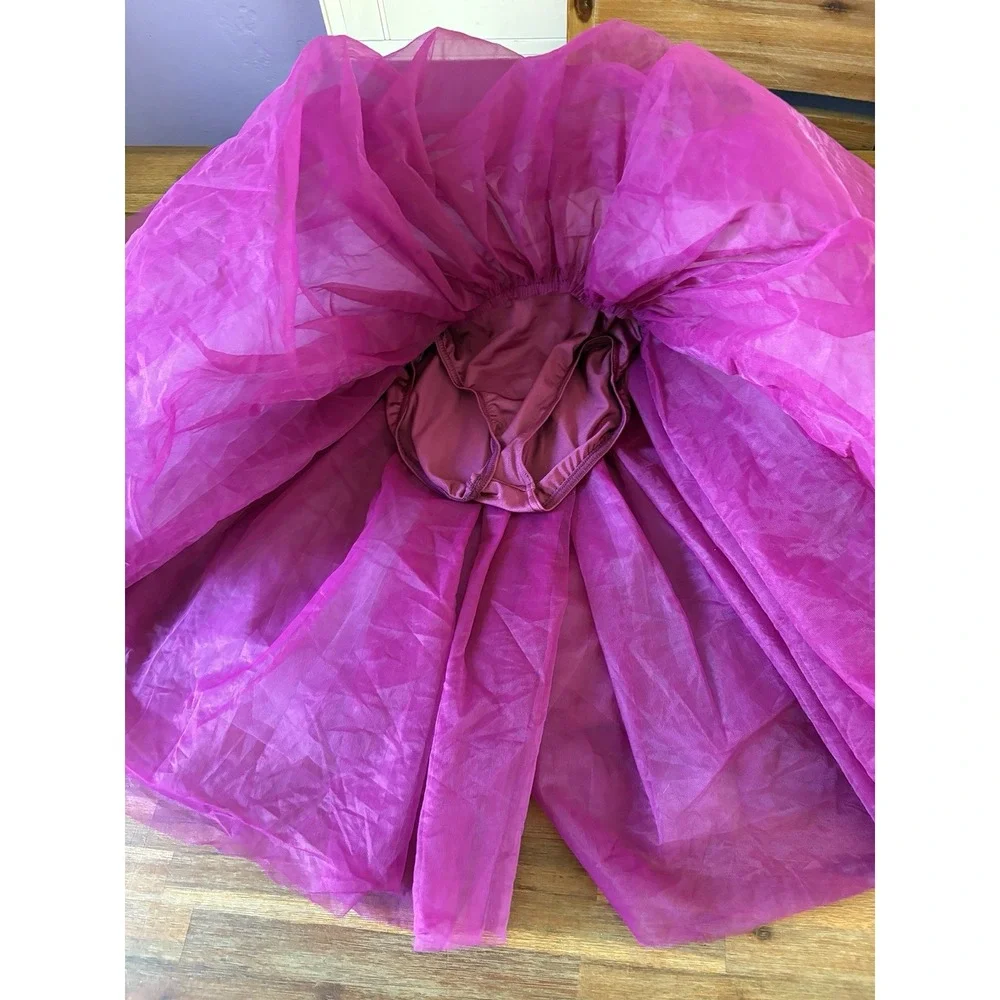 Weissman Costumes Dance Girls Ballet Tutu‎ Dress Size LC Ballerina Pink Magenta